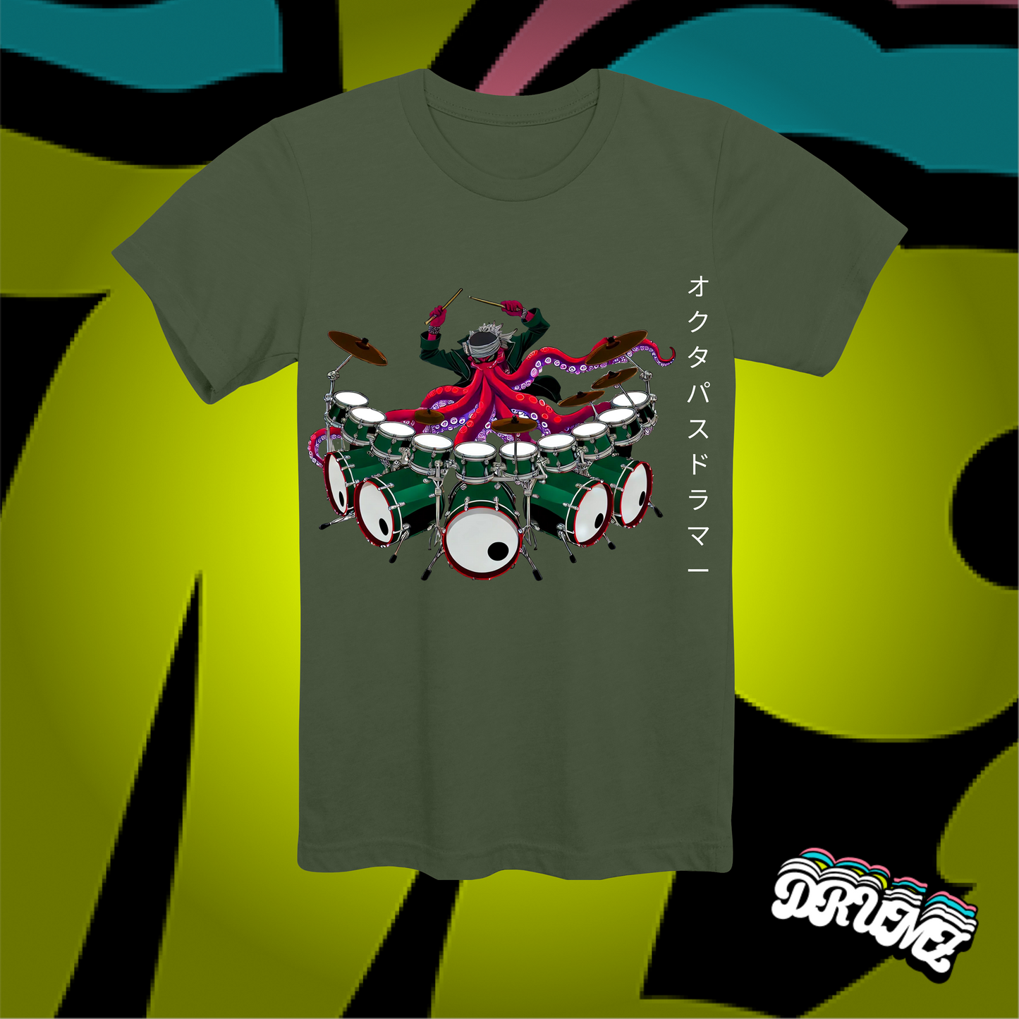 Octopus Drummer