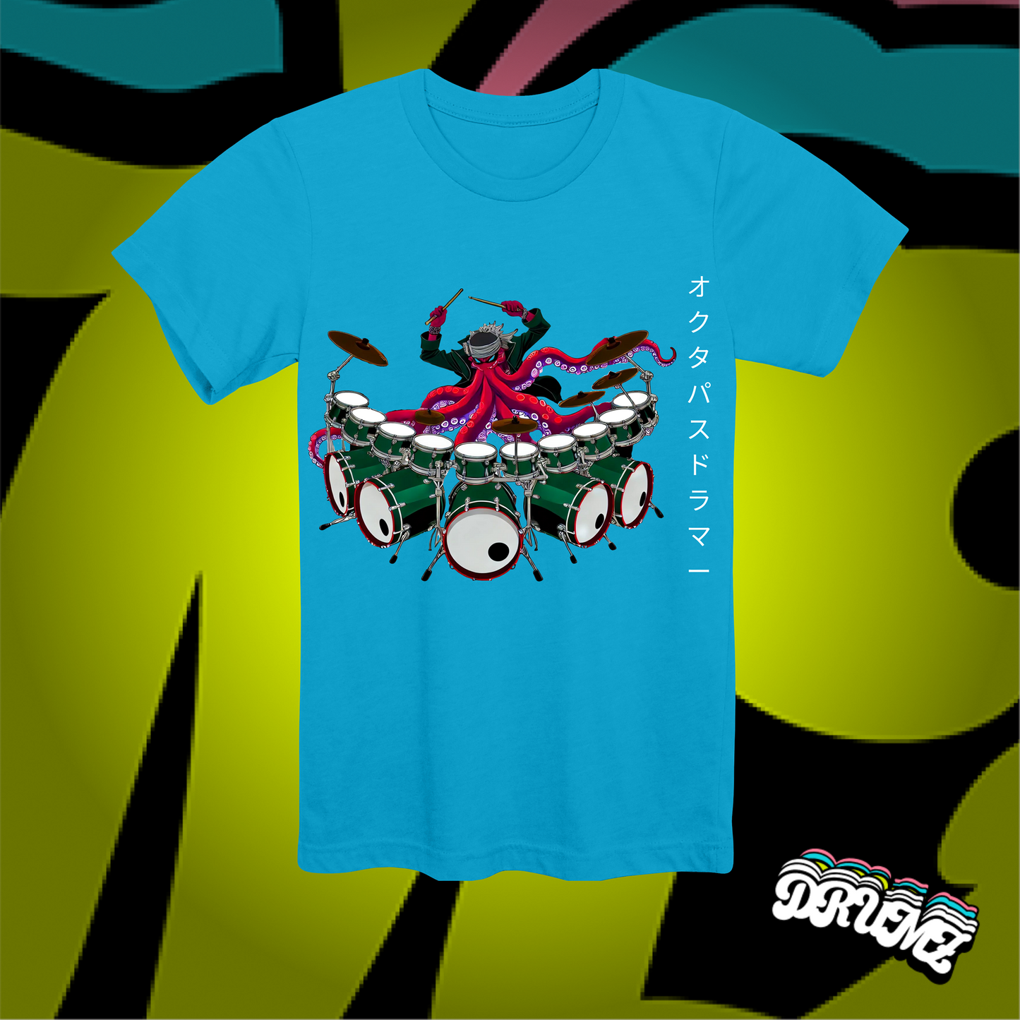 Octopus Drummer