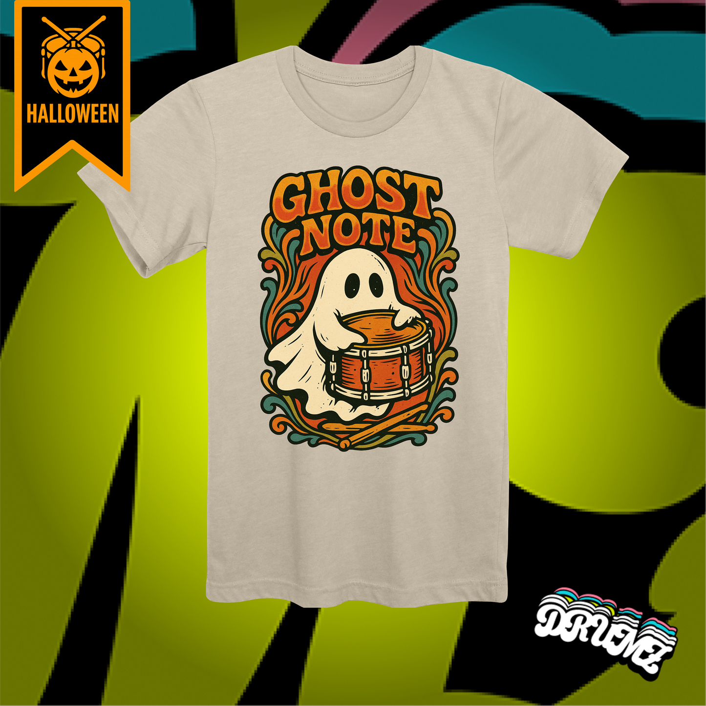 Retro Ghost Note