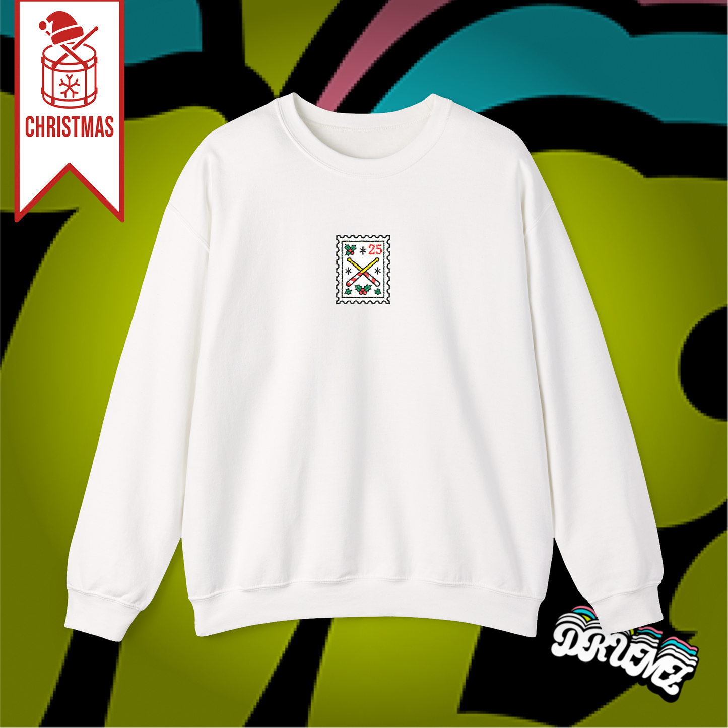 The 25th - Embroidered Sweatshirt