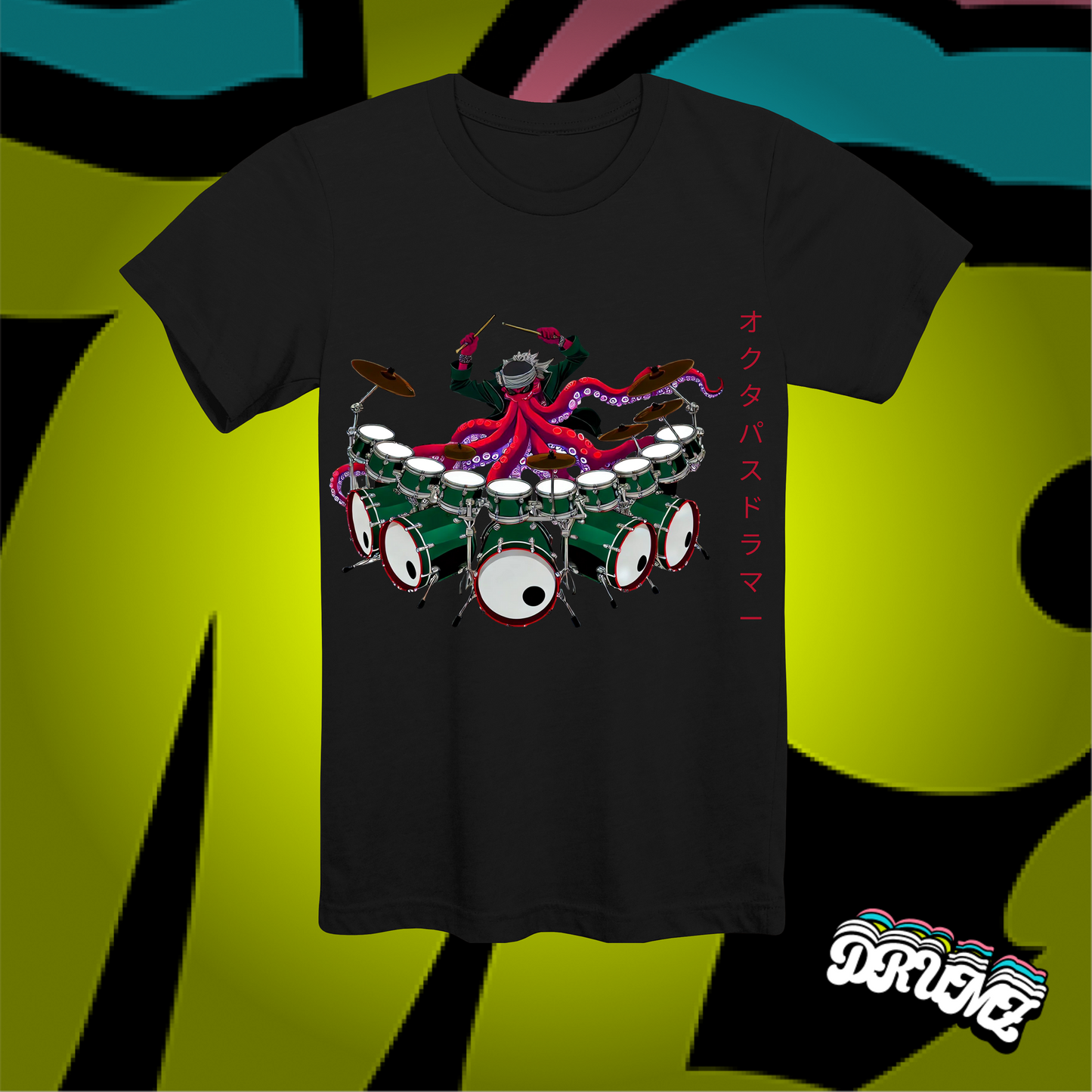 Octopus Drummer