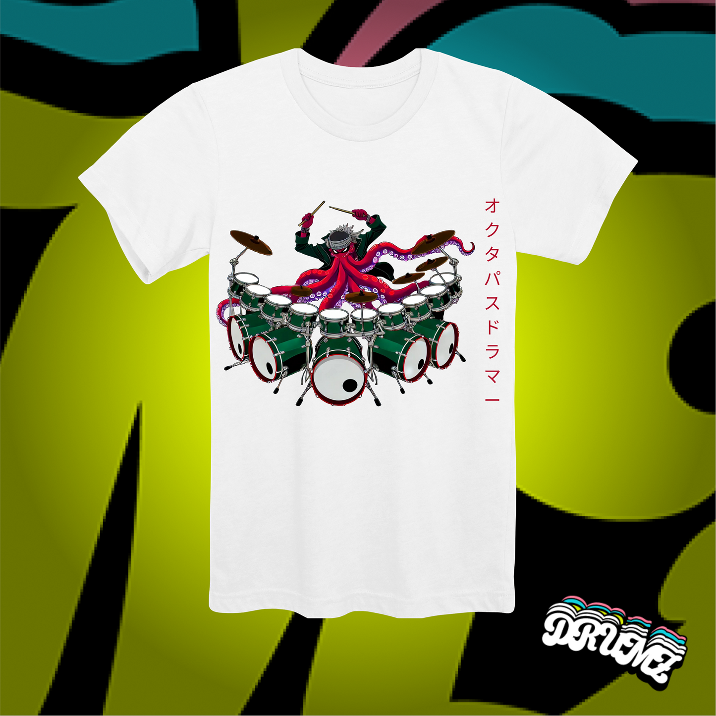 Octopus Drummer