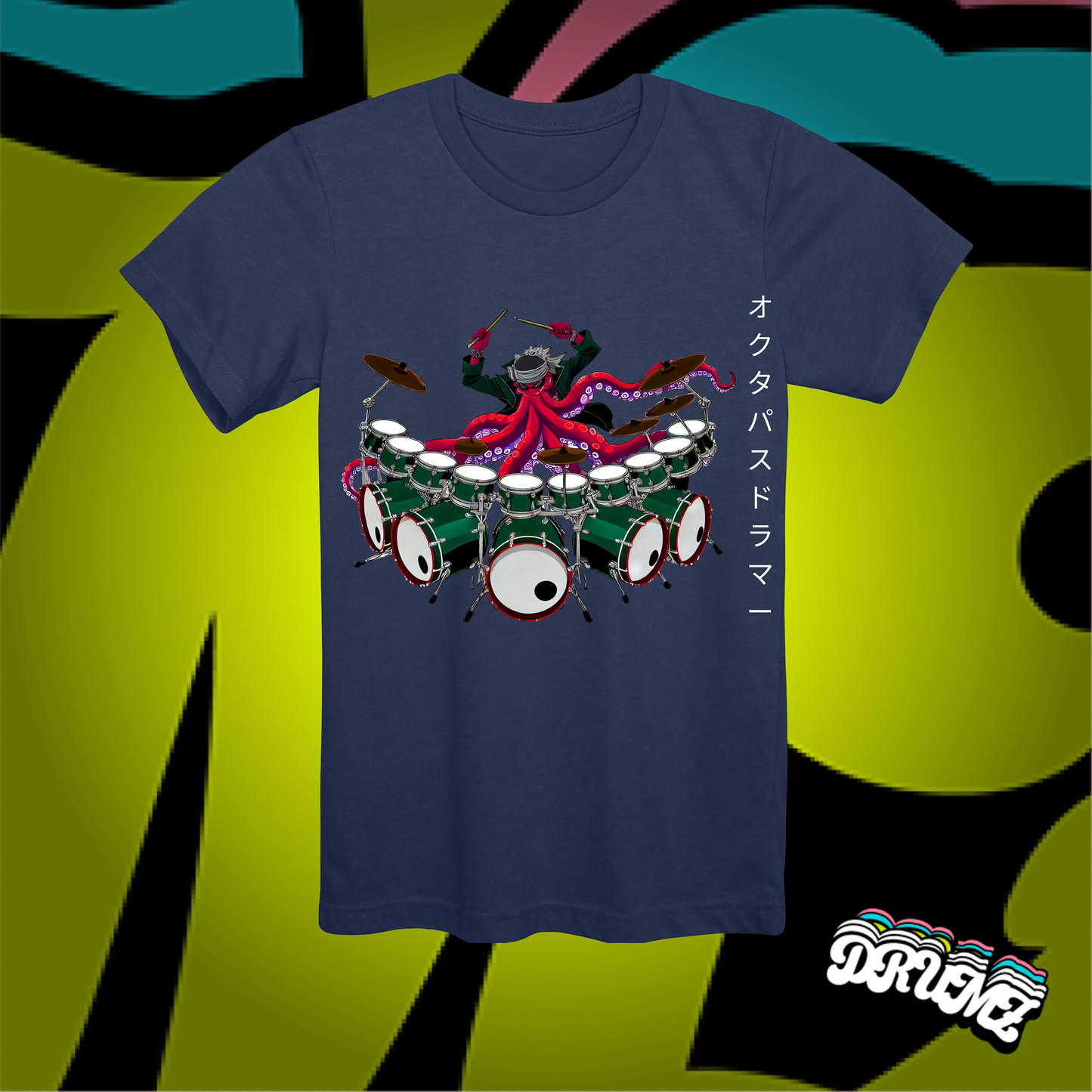 Octopus Drummer