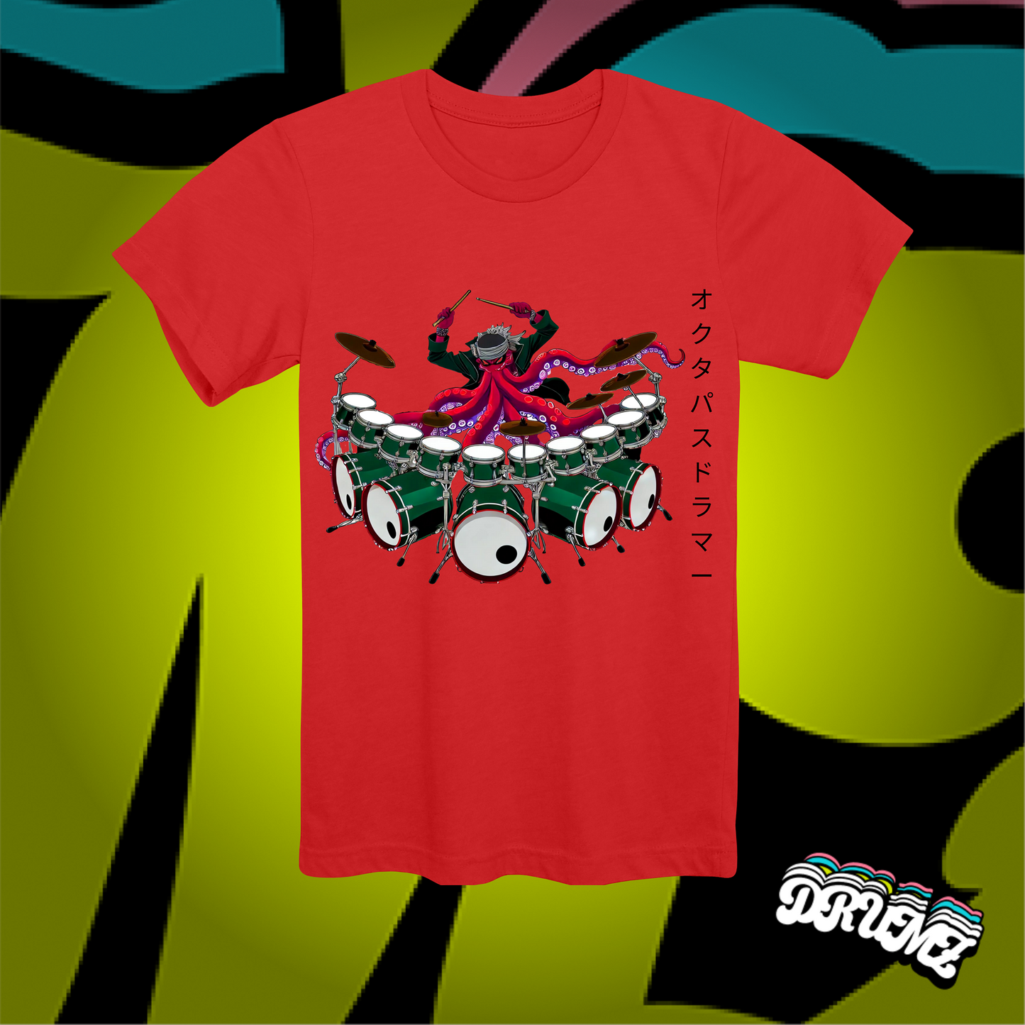 Octopus Drummer